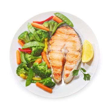 Salmon with Vegetables